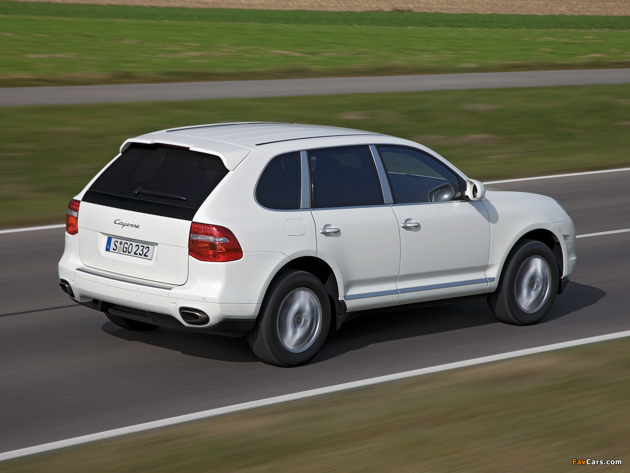 Porsche Cayenne Diesel (957) 2009–10 wallpapers (1280 x 960)