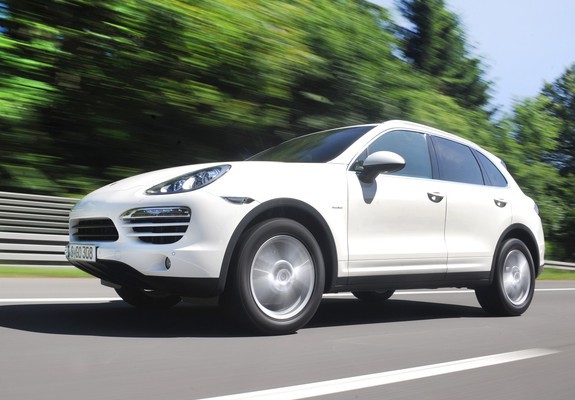 Porsche Cayenne Diesel (958) 2010 wallpapers