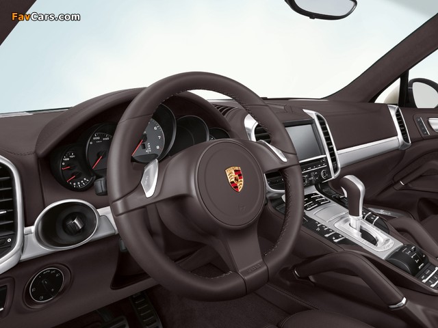 Porsche Cayenne S Hybrid (958) 2010 wallpapers (640 x 480)