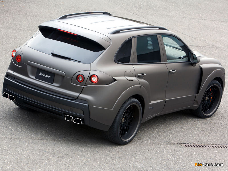 FAB Design Porsche Cayenne (958) 2011 wallpapers (800 x 600)