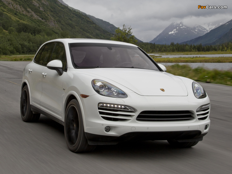 Porsche Cayenne Diesel US-spec (958) 2012 wallpapers (800 x 600)