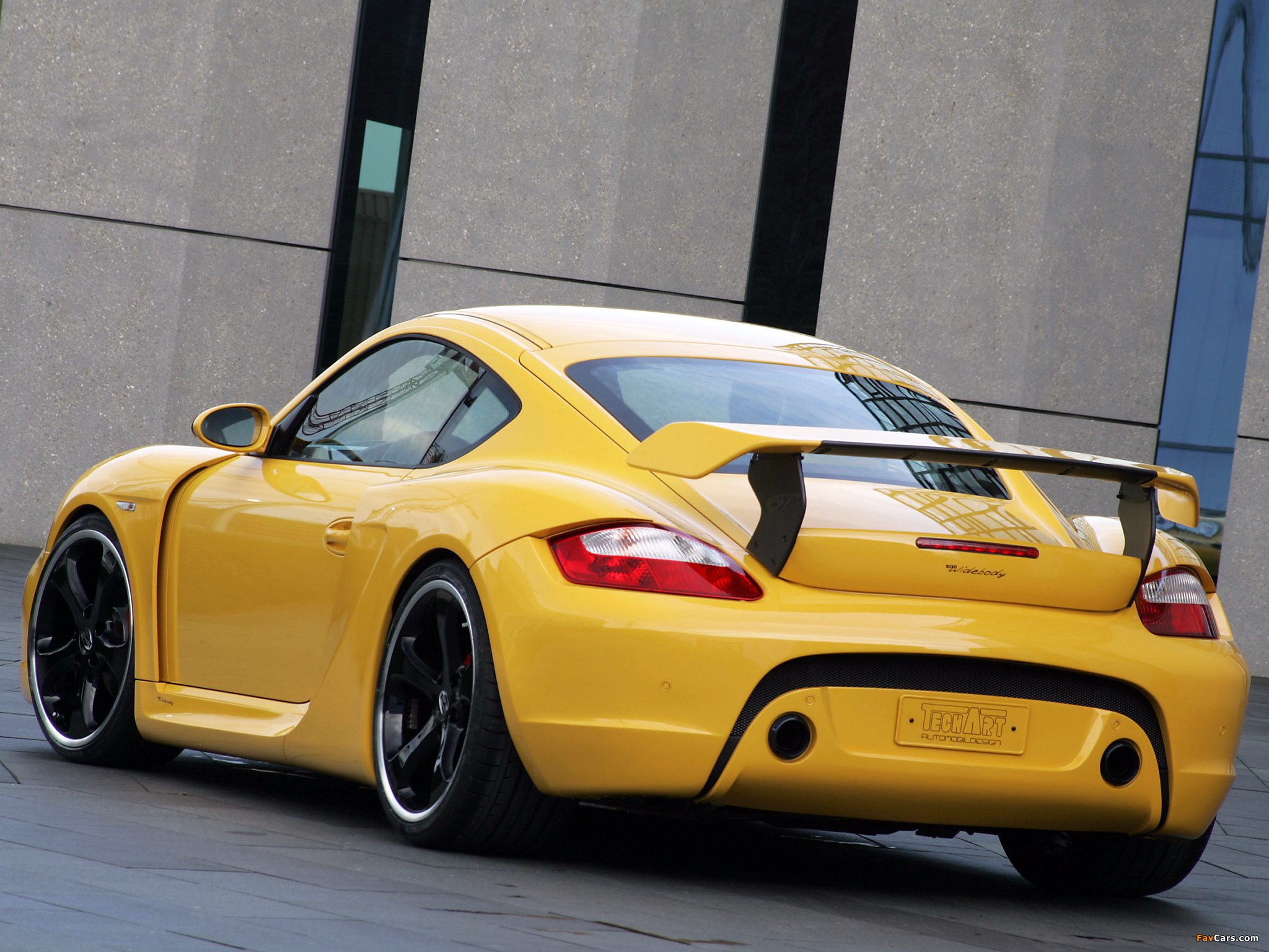 Images of TechArt Porsche Cayman S Widebody (987C) 2006–08 (2048 x 1536)