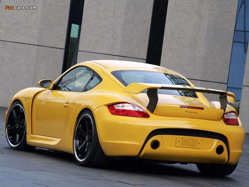 Images of TechArt Porsche Cayman S Widebody (987C) 2006–08 (800 x 600)