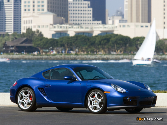 Images of Porsche Cayman S US-spec (987C) 2007–08 (640 x 480)