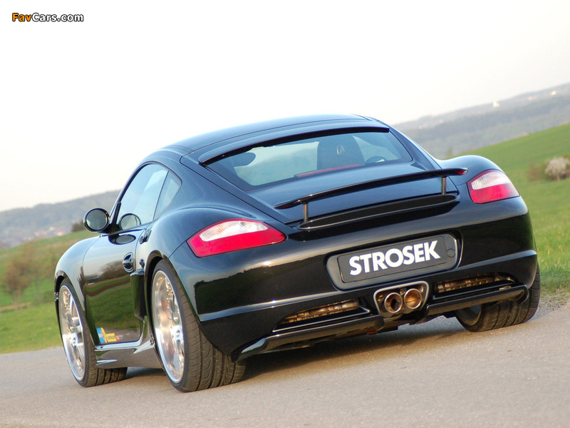 Images of Strosek Porsche Cayman S (987C) 2007–08 (800 x 600)