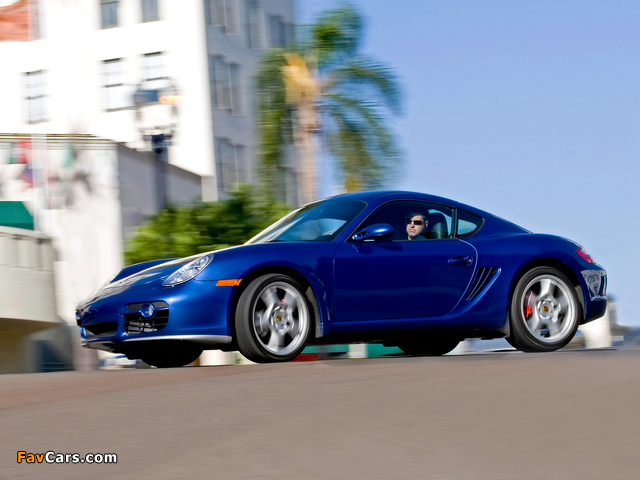 Images of Porsche Cayman S US-spec (987C) 2007–08 (640 x 480)