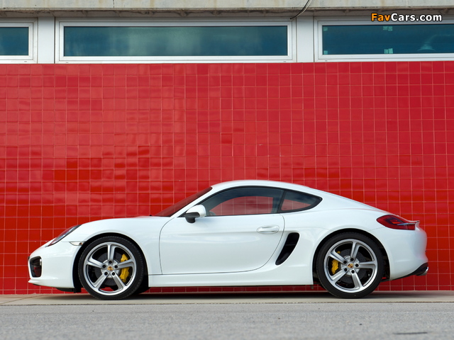 Images of Porsche Cayman S UK-spec (981C) 2013 (640 x 480)