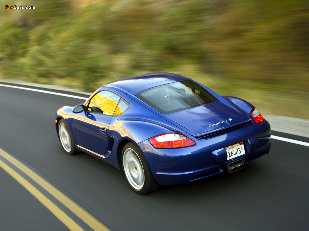 Photos of Porsche Cayman S US-spec (987C) 2007–08 (1024 x 768)