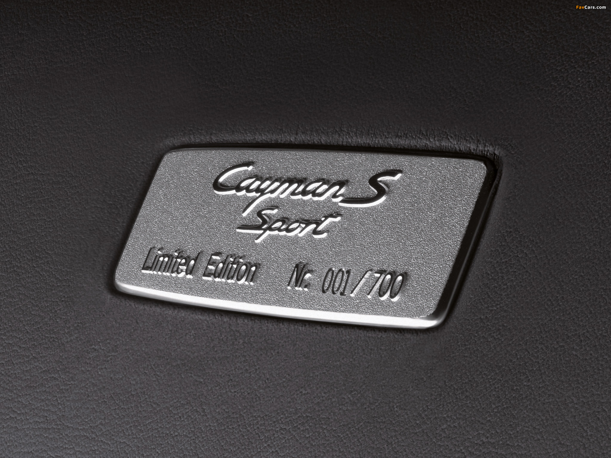 Photos of Porsche Cayman S Sport Limited Edition (987C) 2008 (2048 x 1536)