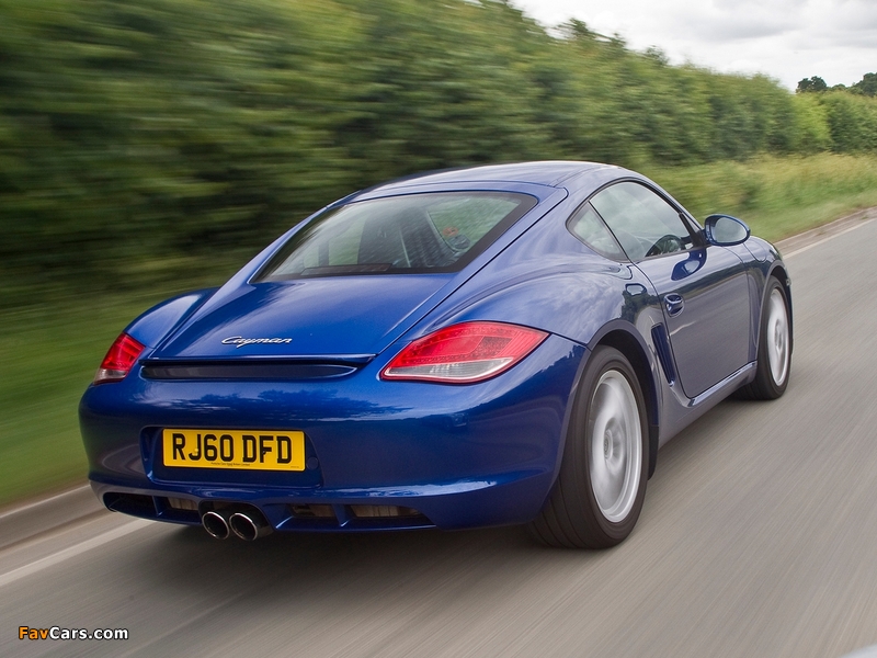 Photos of Porsche Cayman UK-spec (987C) 2009–12 (800 x 600)