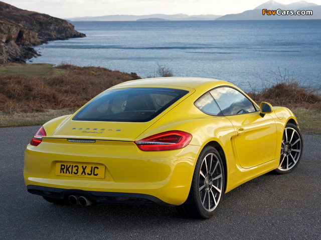 Photos of Porsche Cayman S UK-spec (981C) 2013 (640 x 480)