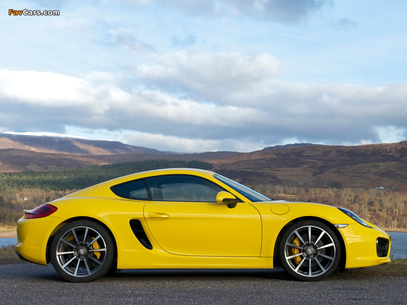 Photos of Porsche Cayman S UK-spec (981C) 2013 (800 x 600)