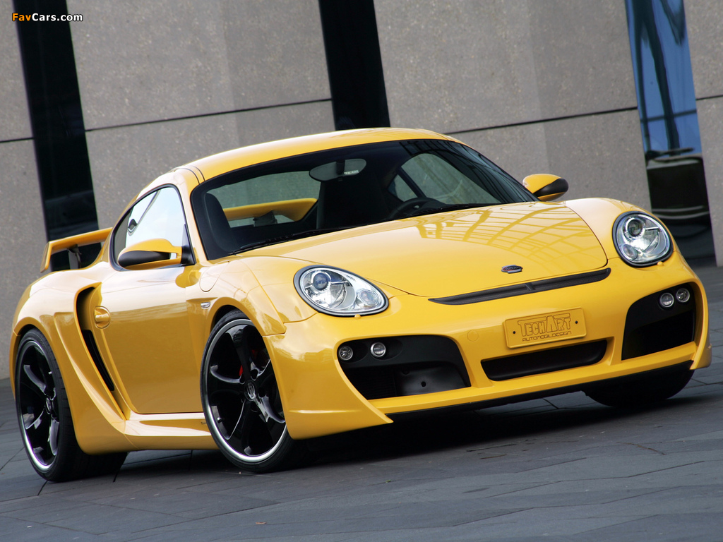 Pictures of TechArt Porsche Cayman S Widebody (987C) 2006–08 (1024 x 768)