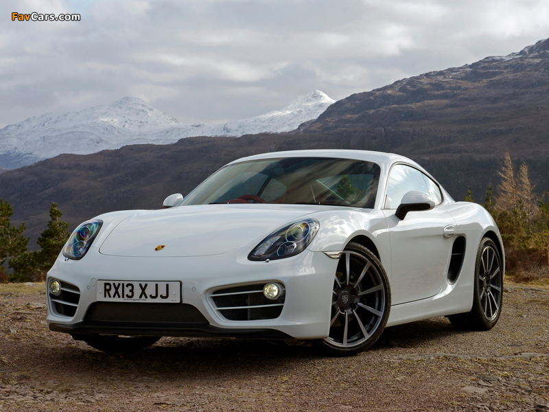 Pictures of Porsche Cayman UK-spec (981C) 2013 (800 x 600)