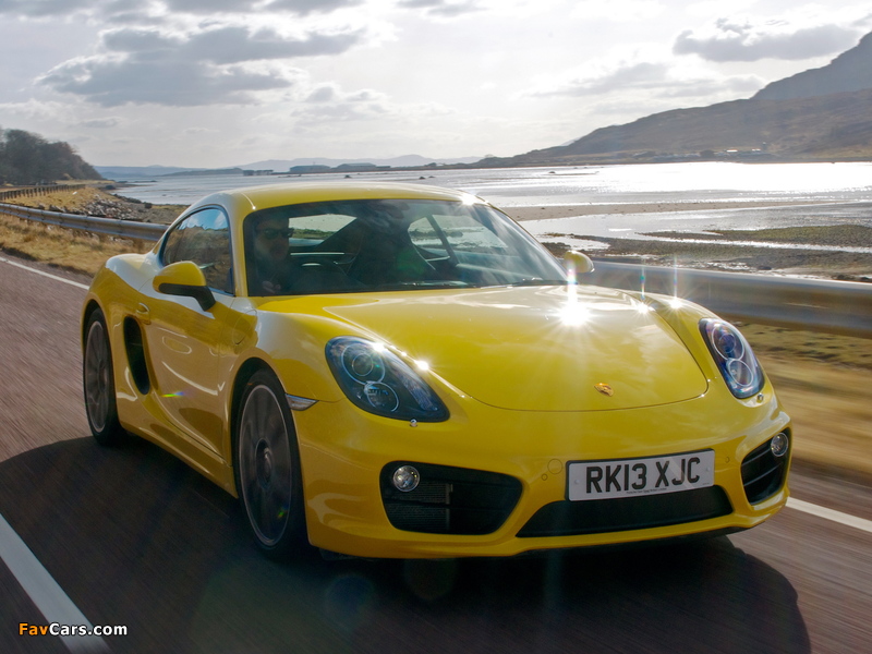 Pictures of Porsche Cayman S UK-spec (981C) 2013 (800 x 600)