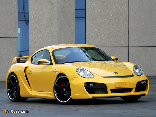 TechArt Porsche Cayman S Widebody (987C) 2006–08 pictures (640 x 480)