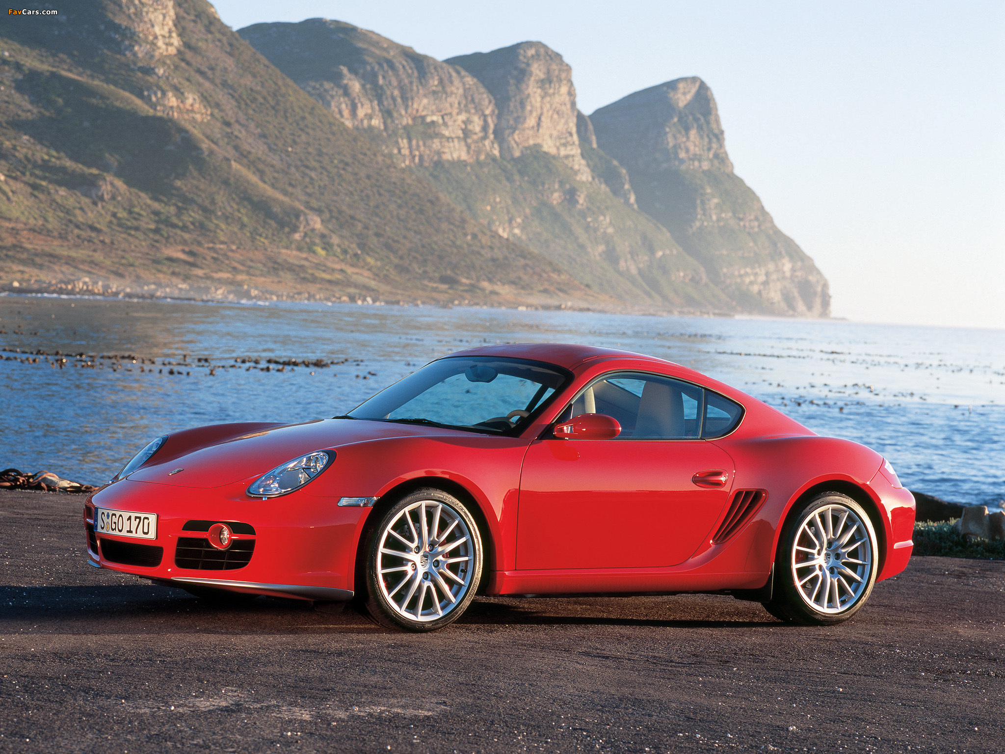 Porsche Cayman S (987C) 2006–08 wallpapers (2048 x 1536)