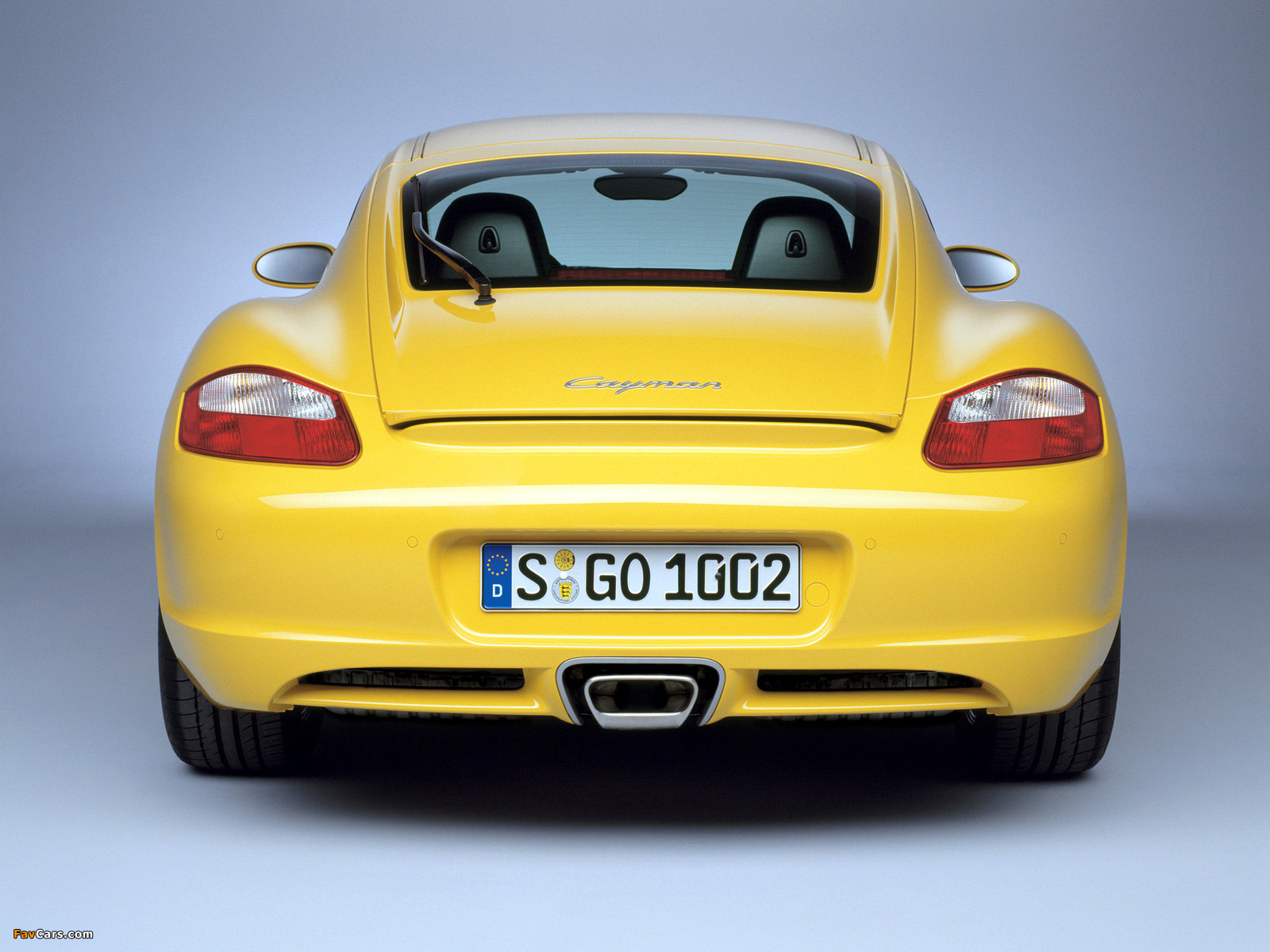 Porsche Cayman (987C) 2006–08 wallpapers (1600 x 1200)