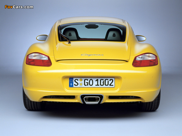 Porsche Cayman (987C) 2006–08 wallpapers (640 x 480)