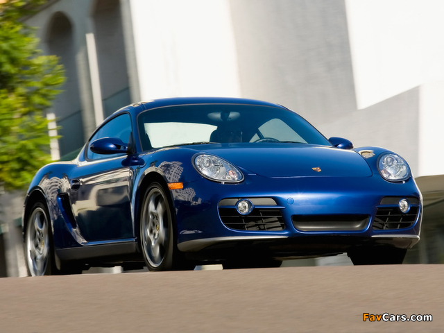 Porsche Cayman S US-spec (987C) 2007–08 images (640 x 480)