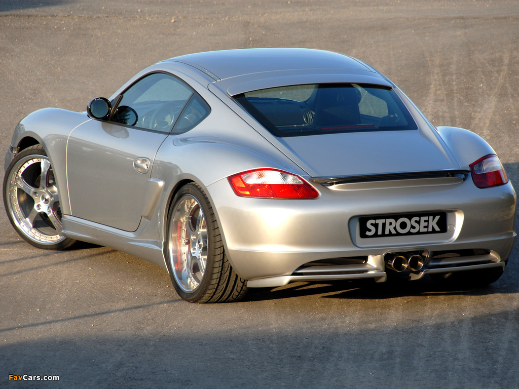 Strosek Porsche Cayman (987C) 2007–08 photos (1024 x 768)