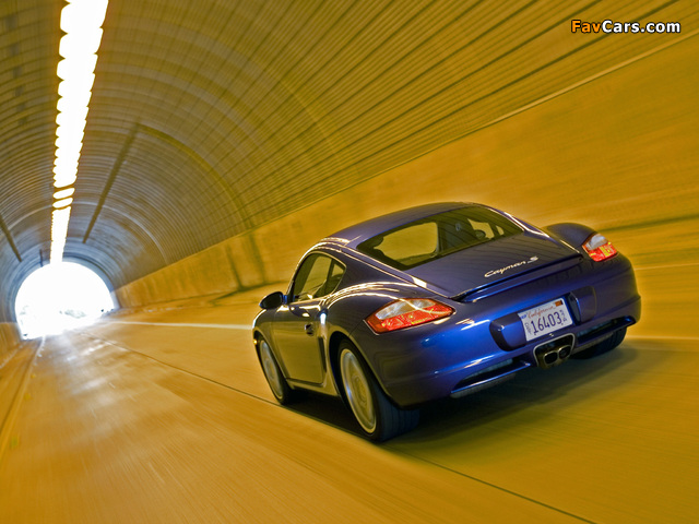Porsche Cayman S US-spec (987C) 2007–08 photos (640 x 480)