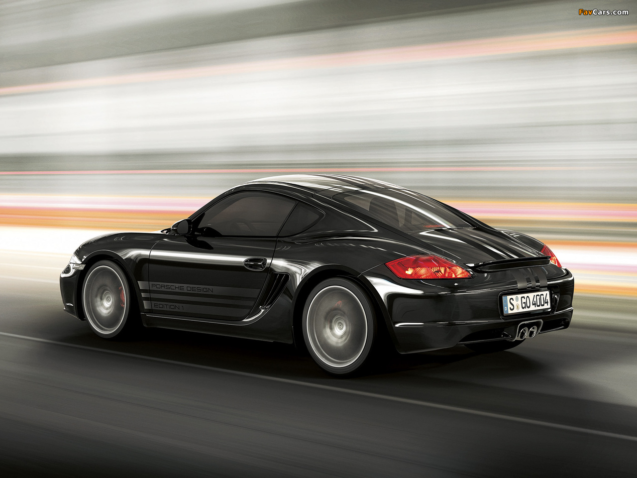 Porsche Cayman S Porsche Design Edition 1 (987C) 2008 wallpapers (1280 x 960)