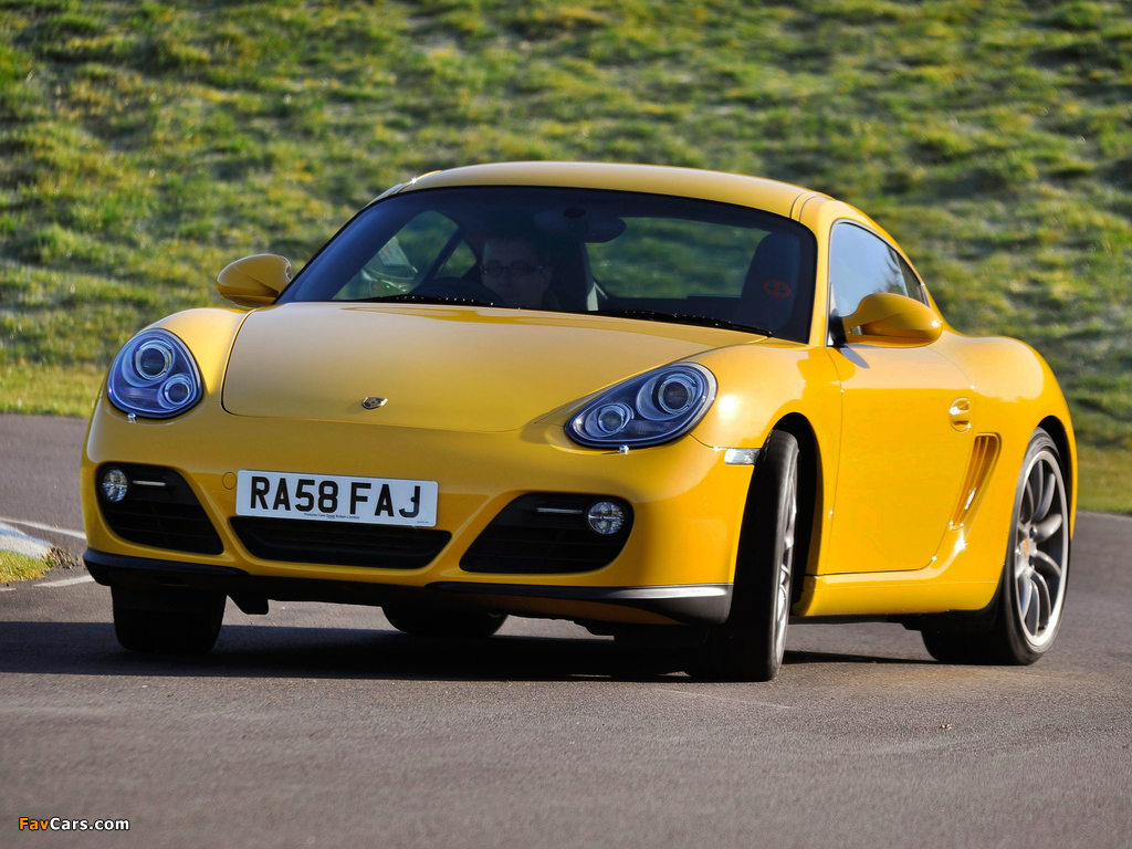 Porsche Cayman UK-spec (987C) 2009–12 images (1024 x 768)