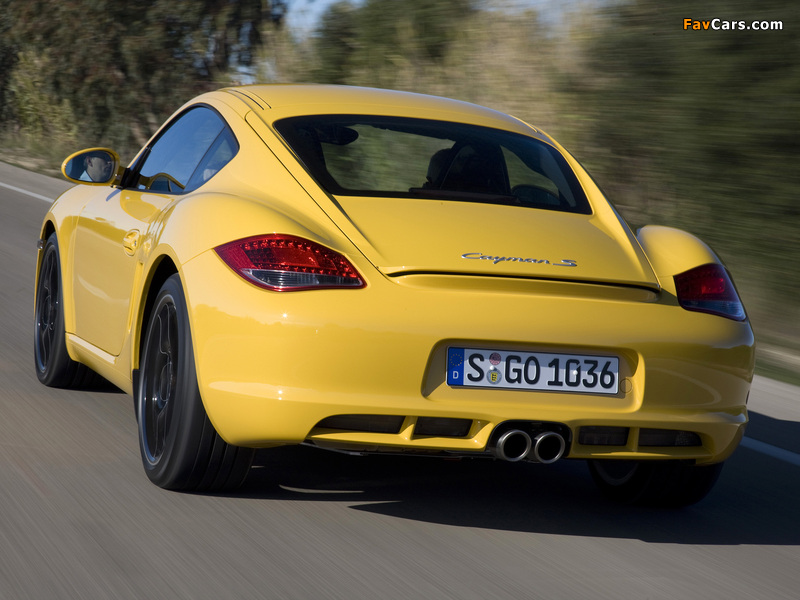 Porsche Cayman S (987C) 2009 images (800 x 600)