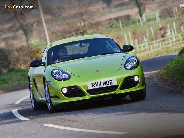 Porsche Cayman R UK-spec (987C) 2010 photos (640 x 480)