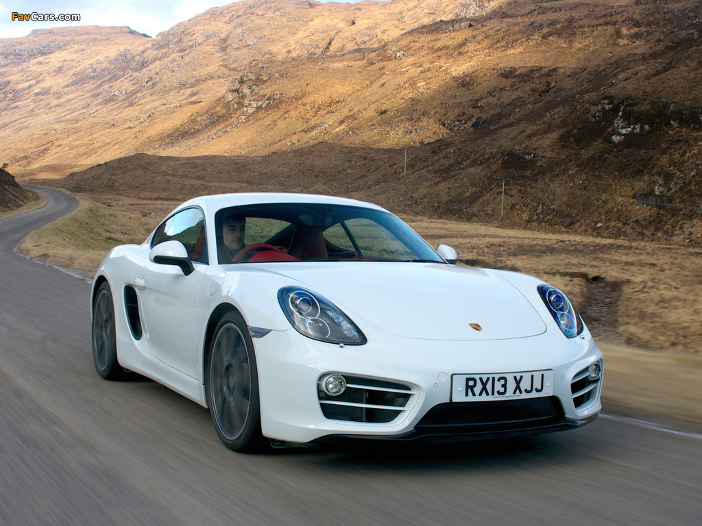 Porsche Cayman UK-spec (981C) 2013 photos (1024 x 768)