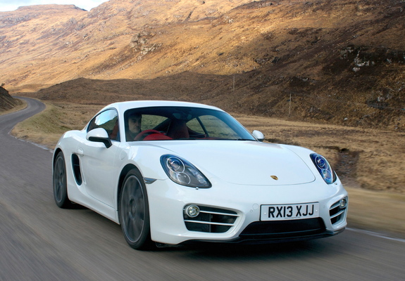 Porsche Cayman UK-spec (981C) 2013 photos