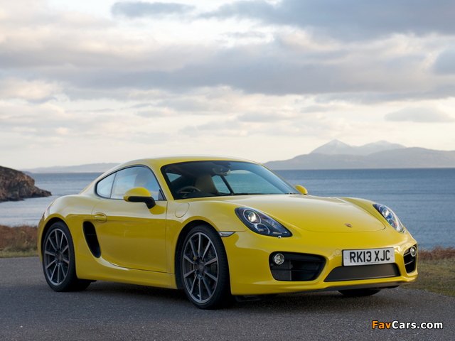 Porsche Cayman S UK-spec (981C) 2013 pictures (640 x 480)