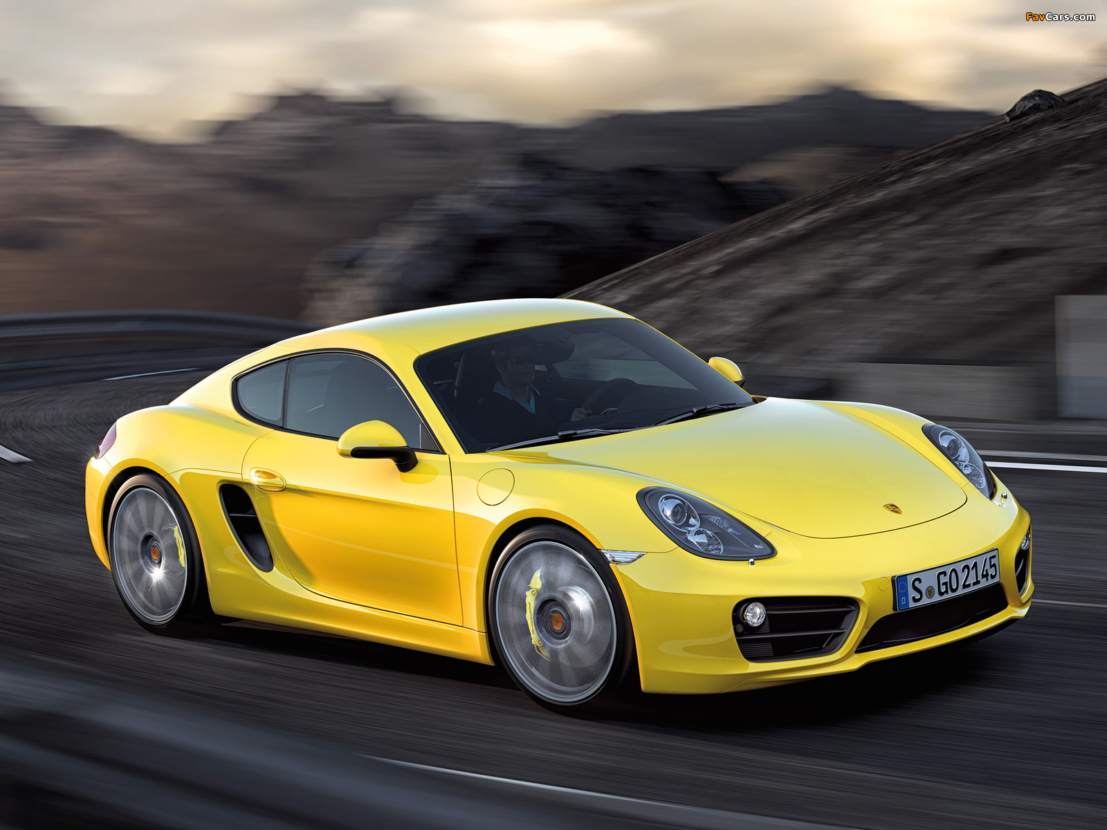 Porsche Cayman S (981C) 2013 wallpapers (1600 x 1200)