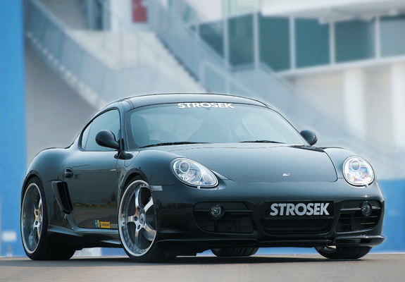 Strosek Porsche Cayman (987C) 2007–08 wallpapers