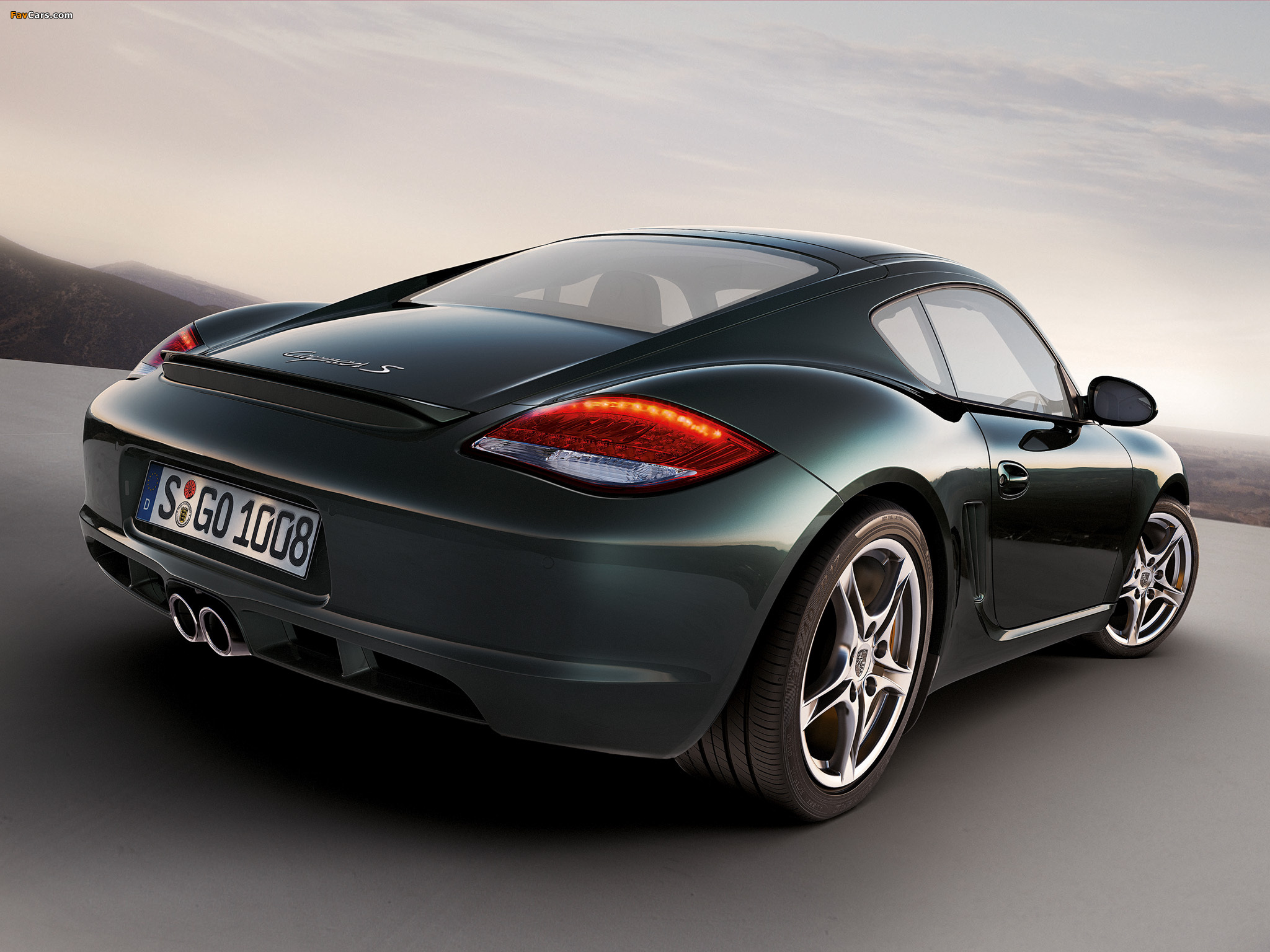 Porsche Cayman S (987C) 2009 wallpapers (2048 x 1536)