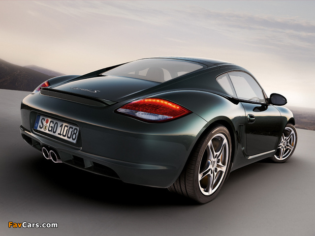 Porsche Cayman S (987C) 2009 wallpapers (640 x 480)