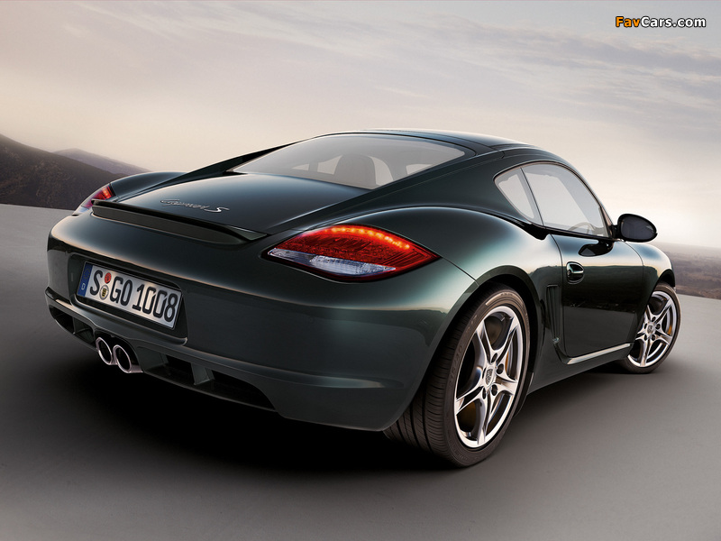 Porsche Cayman S (987C) 2009 wallpapers (800 x 600)