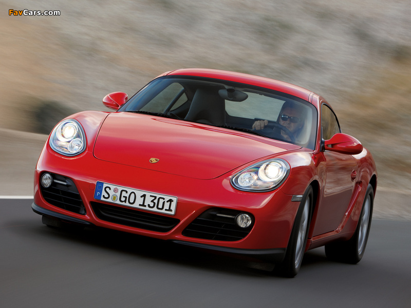 Porsche Cayman (987C) 2009–12 wallpapers (800 x 600)