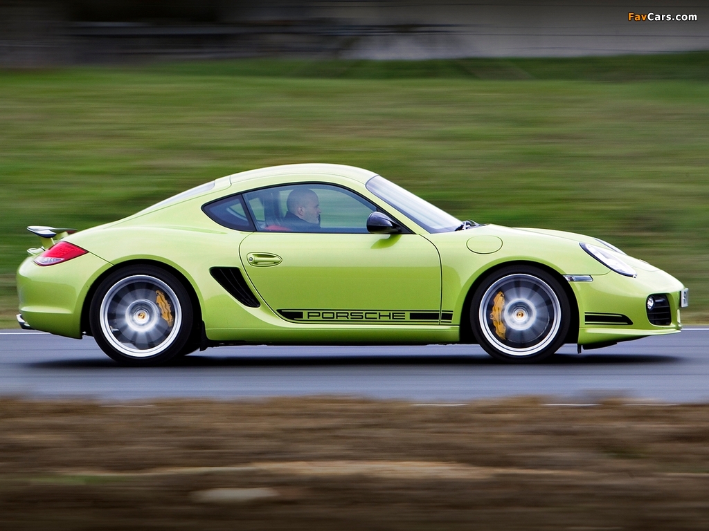 Porsche Cayman R UK-spec (987C) 2010 wallpapers (1024 x 768)