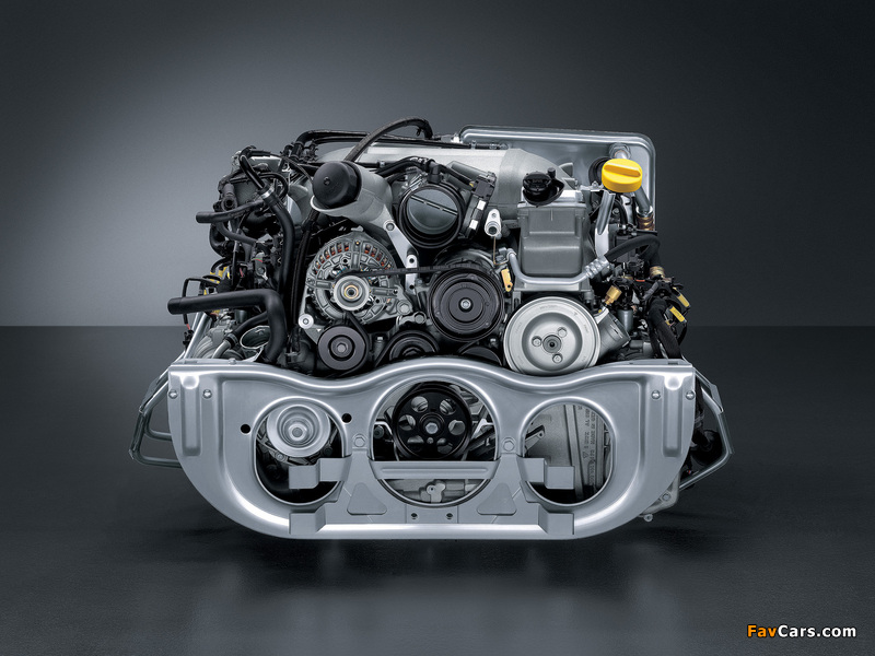 Photos of Engines  Porsche 997 911 GT3 (800 x 600)