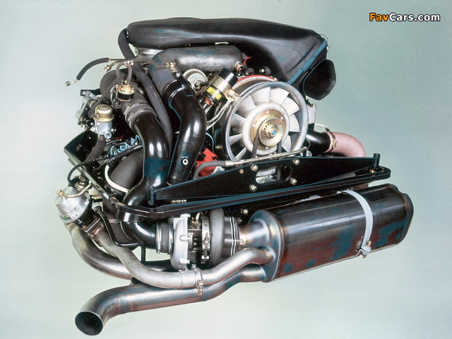 Engines  Porsche 930.51, 930.53, 930.54 photos (640 x 480)