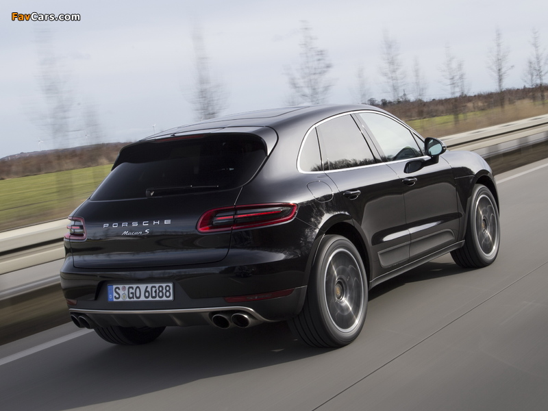 Porsche Macan S (95B) 2014 pictures (800 x 600)