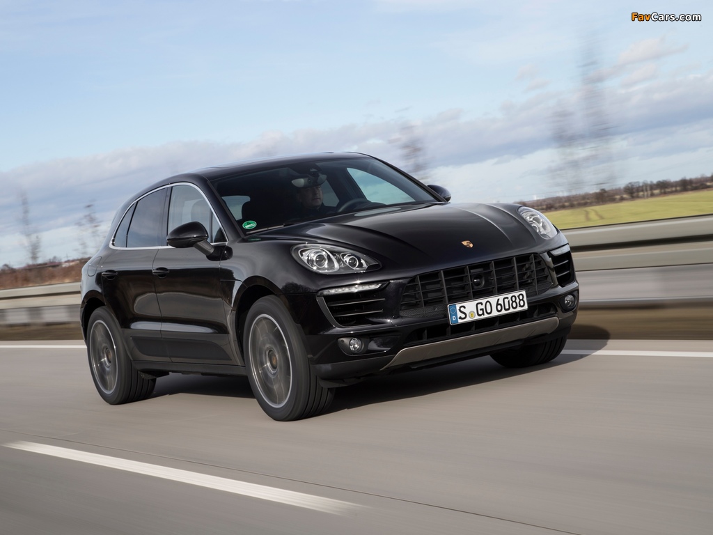 Porsche Macan S (95B) 2014 wallpapers (1024 x 768)