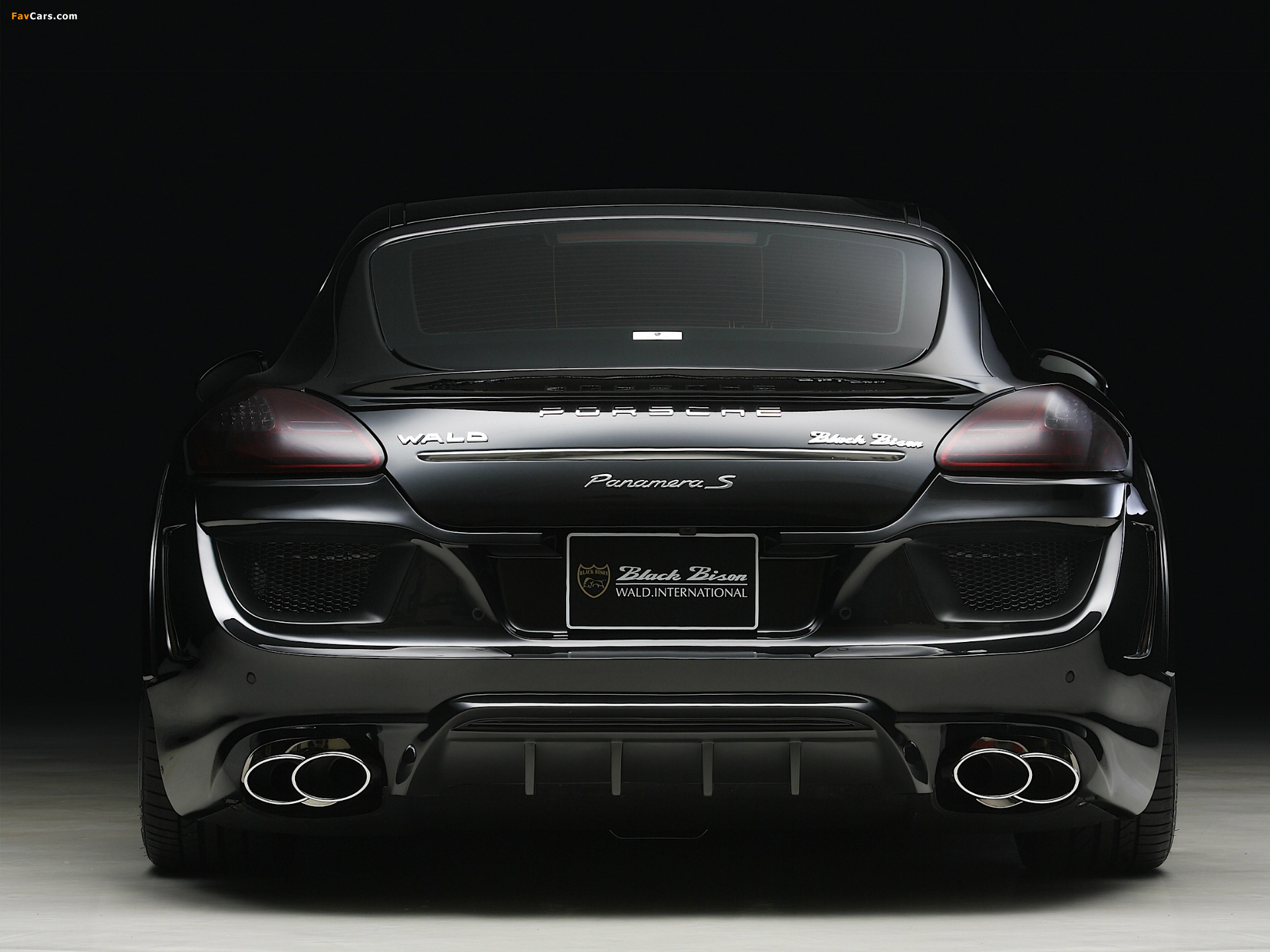 Images of WALD Porsche Panamera S Black Bison Edition (970) 2012 (1920 x 1440)