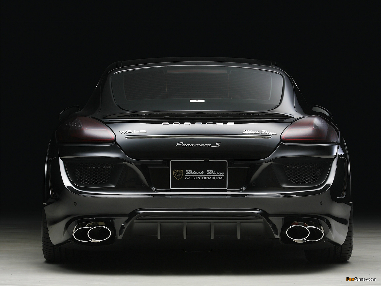 Images of WALD Porsche Panamera S Black Bison Edition (970) 2012 (1280 x 960)