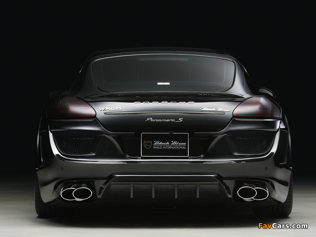 Images of WALD Porsche Panamera S Black Bison Edition (970) 2012 (640 x 480)