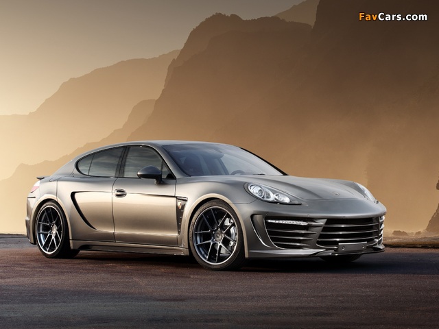 Photos of TopCar Porsche Panamera Stingray GTR (970) 2011 (640 x 480)