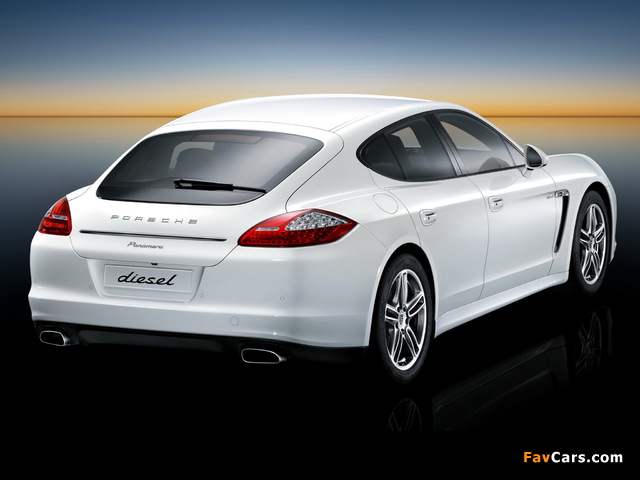 Photos of Porsche Panamera Diesel (970) 2011–13 (640 x 480)