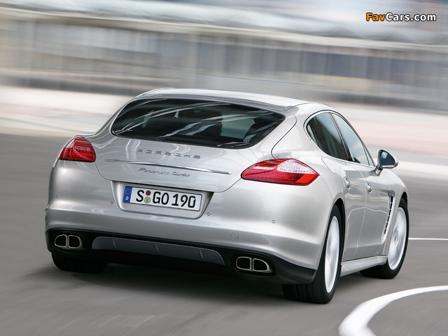 Pictures of Porsche Panamera Turbo (970) 2009 (640 x 480)